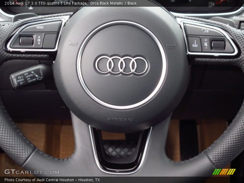  2014 Q7 3.0 TFSI quattro S Line Package Steering Wheel
