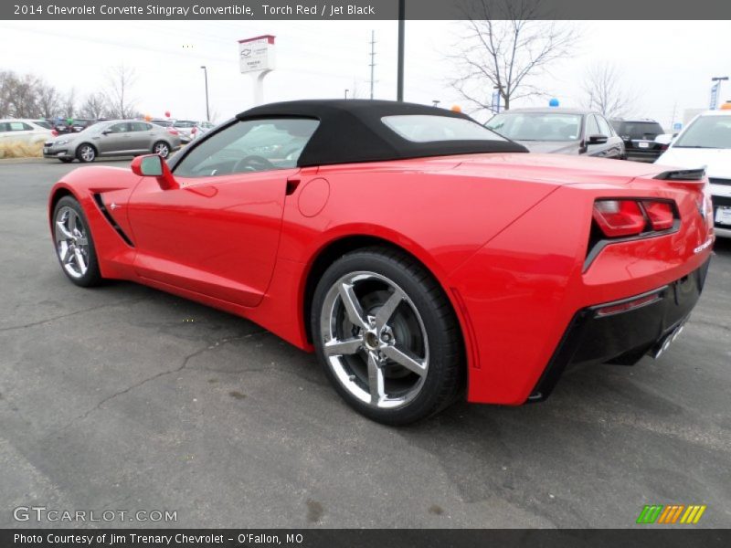 Torch Red / Jet Black 2014 Chevrolet Corvette Stingray Convertible