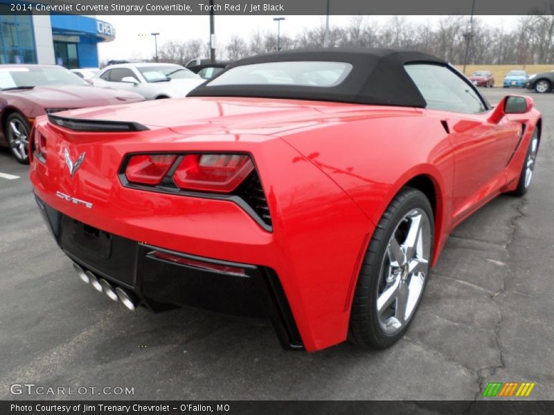 Torch Red / Jet Black 2014 Chevrolet Corvette Stingray Convertible