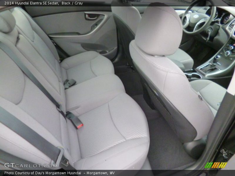 Black / Gray 2014 Hyundai Elantra SE Sedan