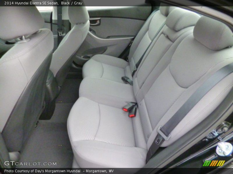 Black / Gray 2014 Hyundai Elantra SE Sedan