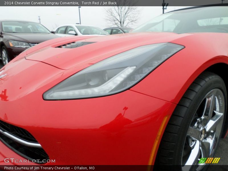 Torch Red / Jet Black 2014 Chevrolet Corvette Stingray Convertible