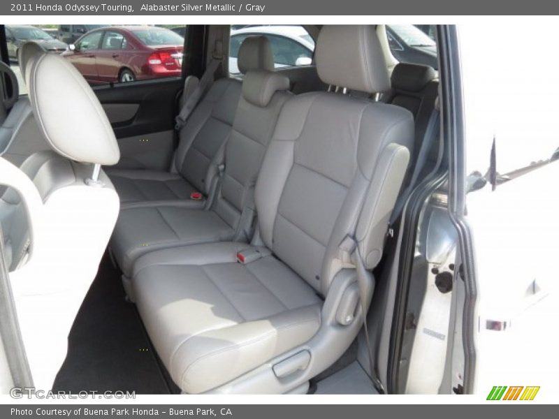 Alabaster Silver Metallic / Gray 2011 Honda Odyssey Touring