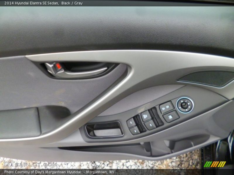 Black / Gray 2014 Hyundai Elantra SE Sedan