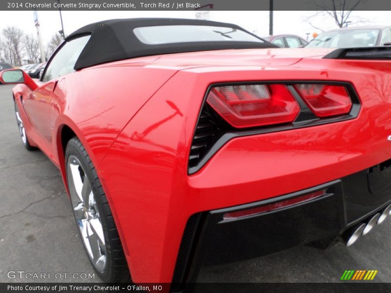 Torch Red / Jet Black 2014 Chevrolet Corvette Stingray Convertible