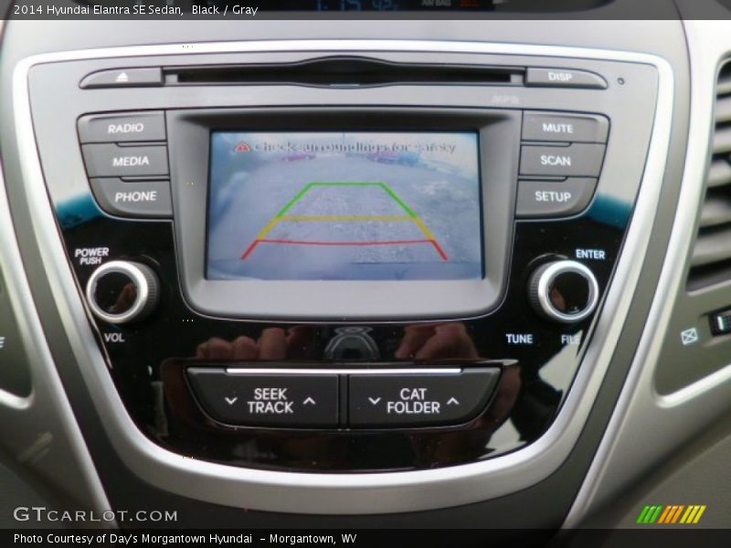 Black / Gray 2014 Hyundai Elantra SE Sedan