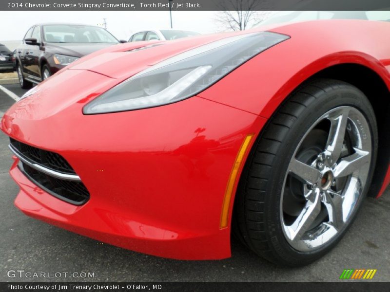 Torch Red / Jet Black 2014 Chevrolet Corvette Stingray Convertible