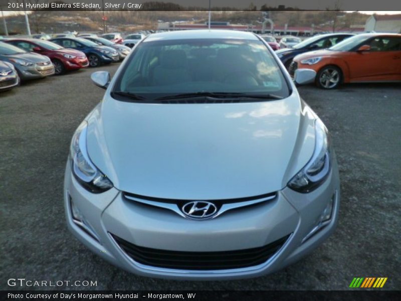 Silver / Gray 2014 Hyundai Elantra SE Sedan
