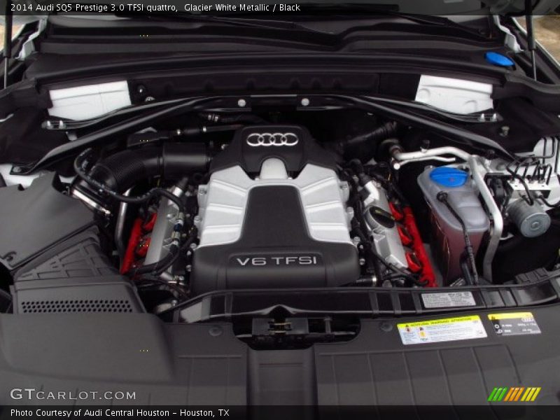 Glacier White Metallic / Black 2014 Audi SQ5 Prestige 3.0 TFSI quattro