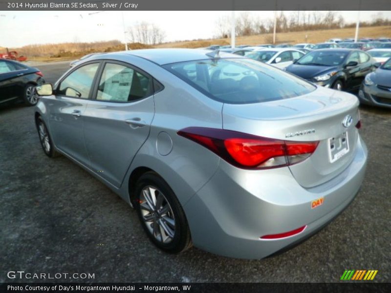 Silver / Gray 2014 Hyundai Elantra SE Sedan