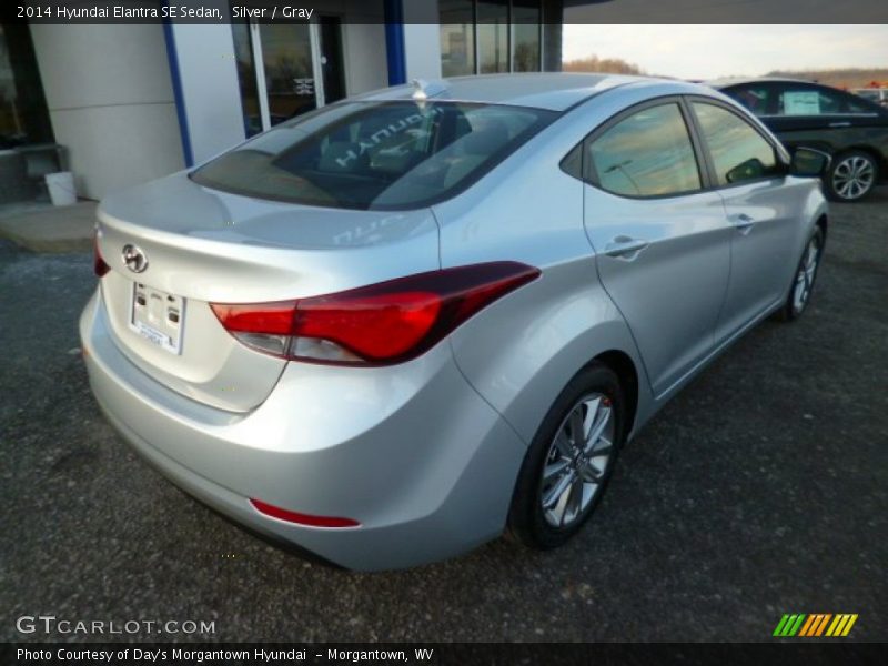 Silver / Gray 2014 Hyundai Elantra SE Sedan