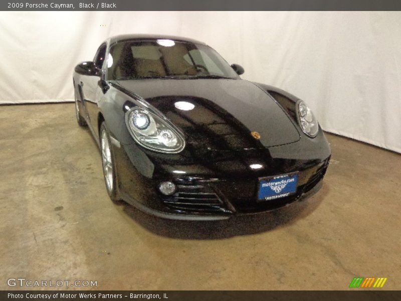 Black / Black 2009 Porsche Cayman