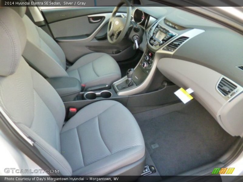 Silver / Gray 2014 Hyundai Elantra SE Sedan