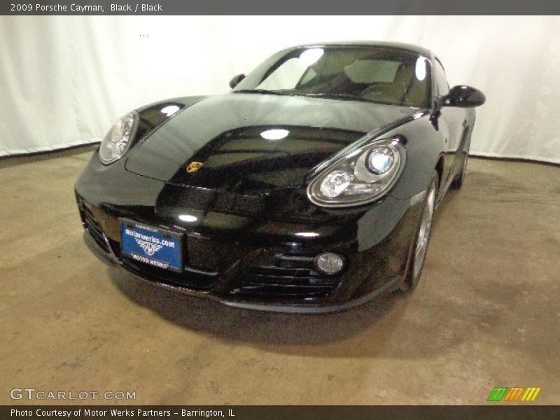 Black / Black 2009 Porsche Cayman