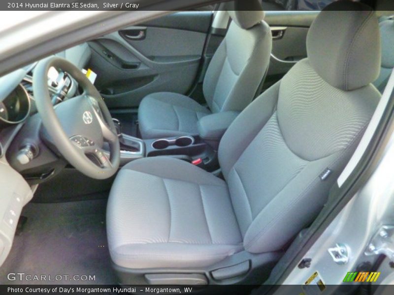 Silver / Gray 2014 Hyundai Elantra SE Sedan