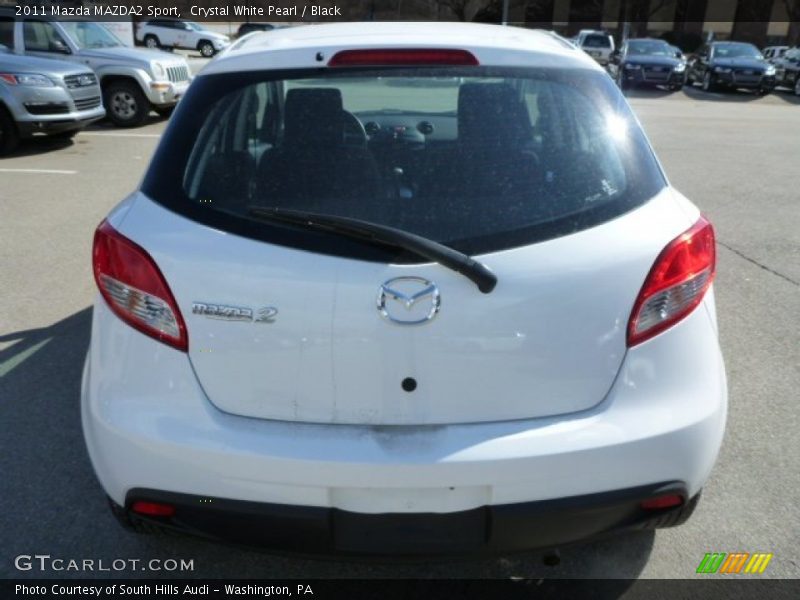 Crystal White Pearl / Black 2011 Mazda MAZDA2 Sport