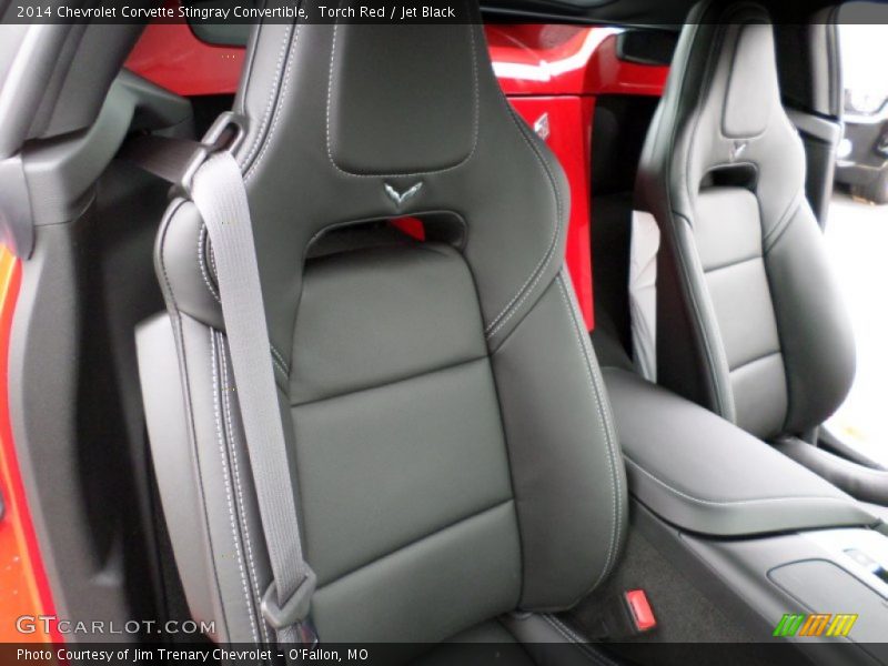 Front Seat of 2014 Corvette Stingray Convertible