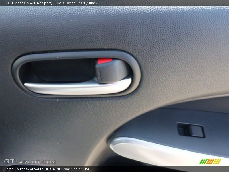 Crystal White Pearl / Black 2011 Mazda MAZDA2 Sport