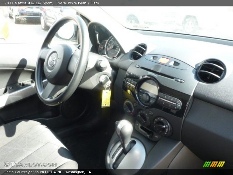 Crystal White Pearl / Black 2011 Mazda MAZDA2 Sport