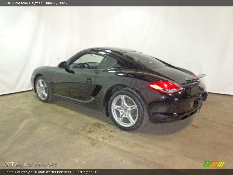 Black / Black 2009 Porsche Cayman