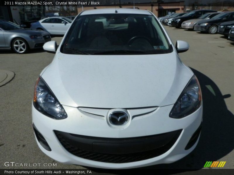 Crystal White Pearl / Black 2011 Mazda MAZDA2 Sport