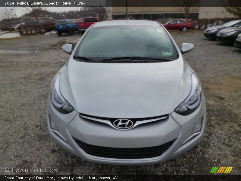 Silver / Gray 2014 Hyundai Elantra SE Sedan