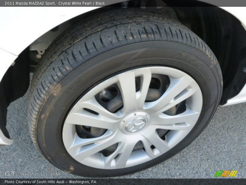 Crystal White Pearl / Black 2011 Mazda MAZDA2 Sport