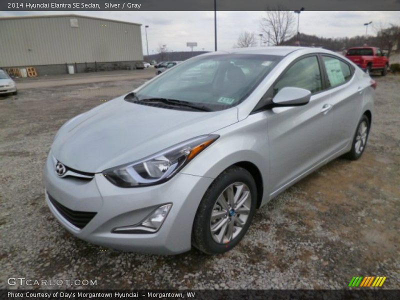Silver / Gray 2014 Hyundai Elantra SE Sedan