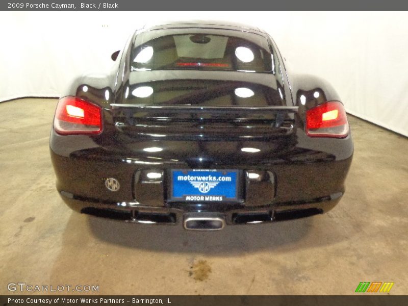 Black / Black 2009 Porsche Cayman