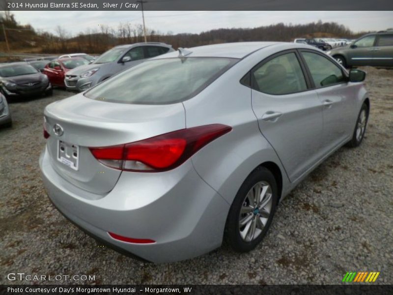 Silver / Gray 2014 Hyundai Elantra SE Sedan