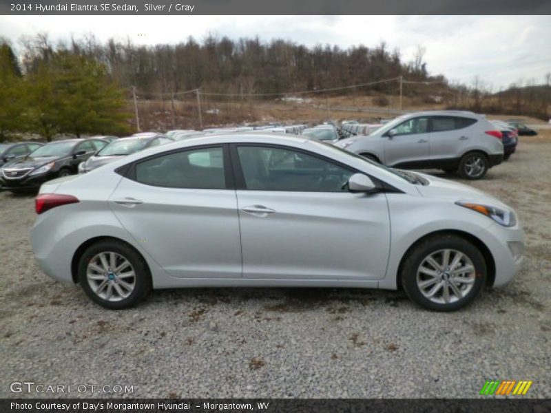 Silver / Gray 2014 Hyundai Elantra SE Sedan