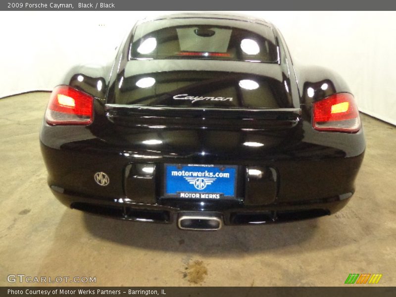 Black / Black 2009 Porsche Cayman