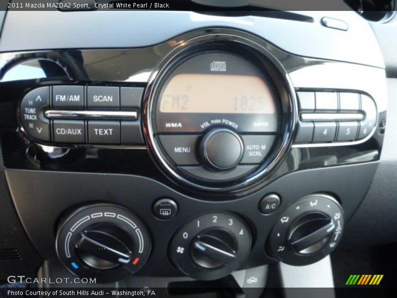 Crystal White Pearl / Black 2011 Mazda MAZDA2 Sport