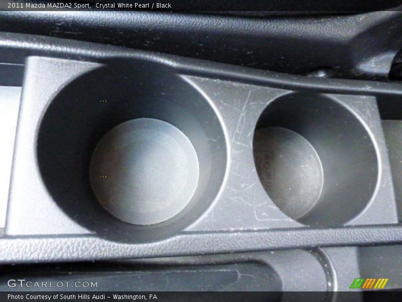 Crystal White Pearl / Black 2011 Mazda MAZDA2 Sport