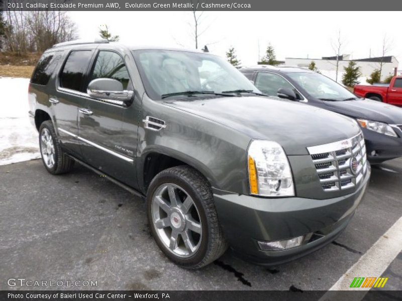 Front 3/4 View of 2011 Escalade Premium AWD
