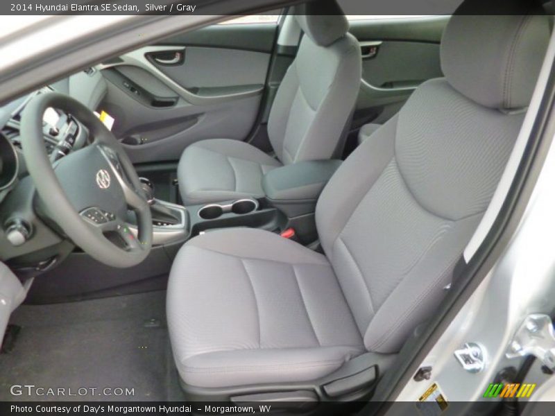 Silver / Gray 2014 Hyundai Elantra SE Sedan