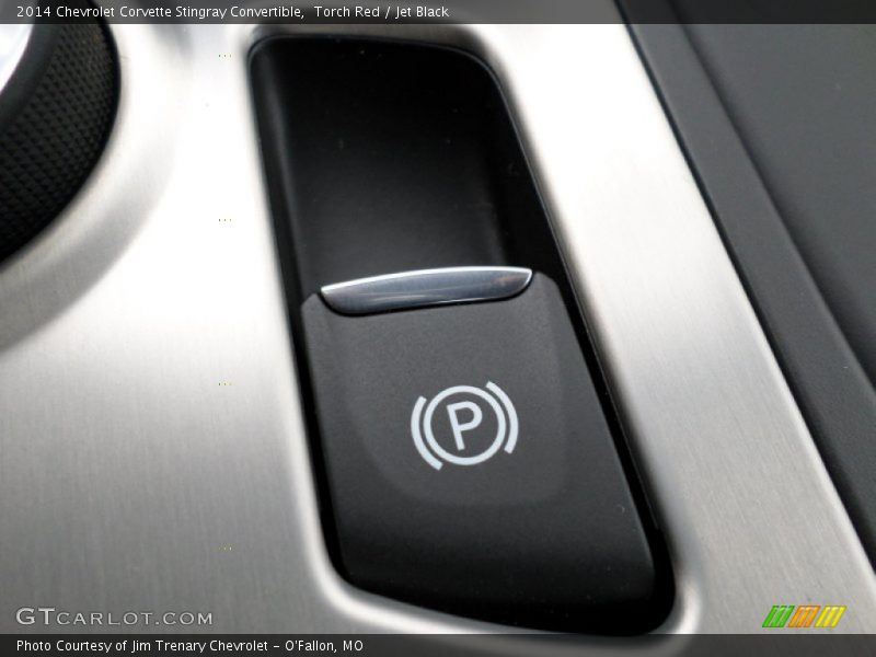 Controls of 2014 Corvette Stingray Convertible