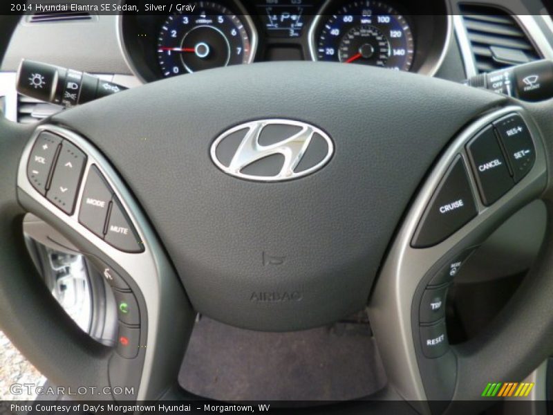 Silver / Gray 2014 Hyundai Elantra SE Sedan