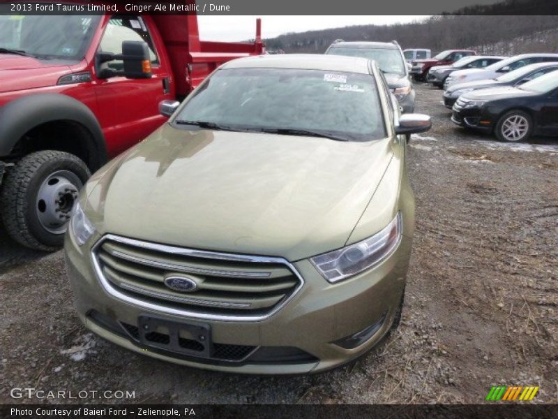 Ginger Ale Metallic / Dune 2013 Ford Taurus Limited