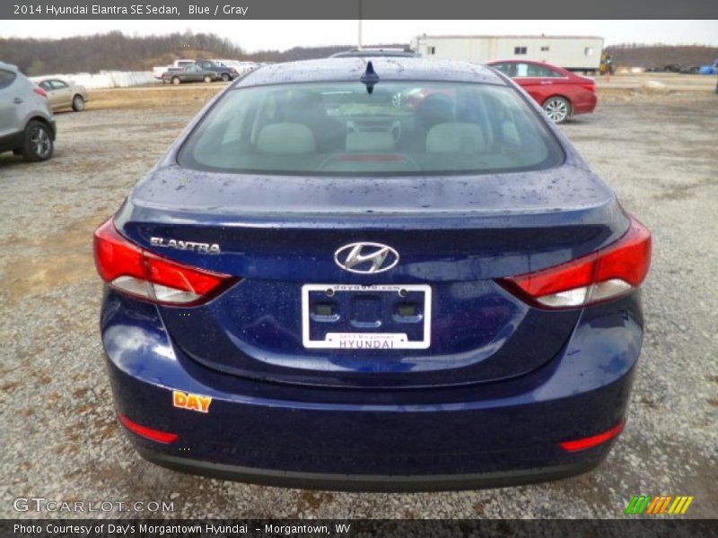 Blue / Gray 2014 Hyundai Elantra SE Sedan