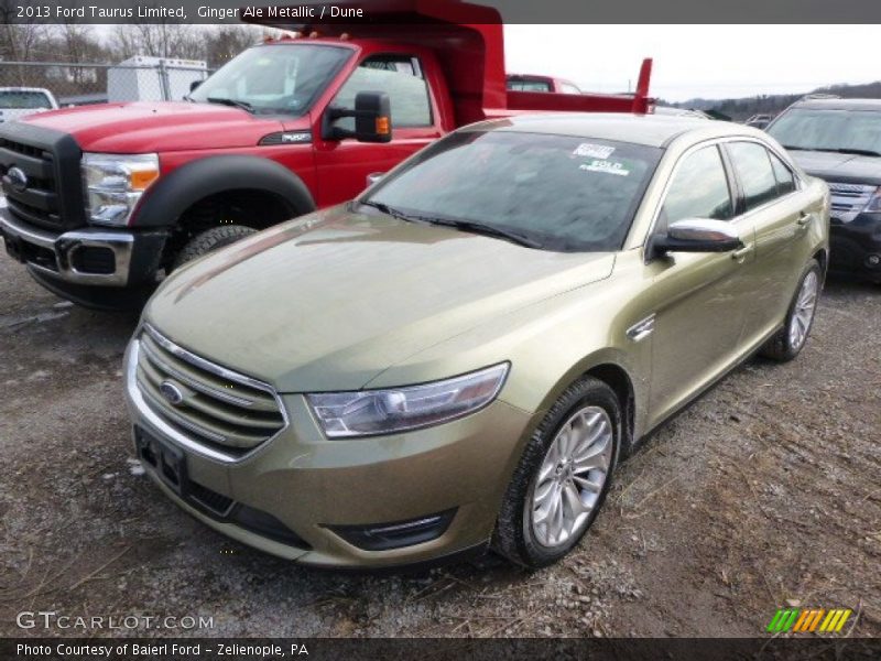 Ginger Ale Metallic / Dune 2013 Ford Taurus Limited