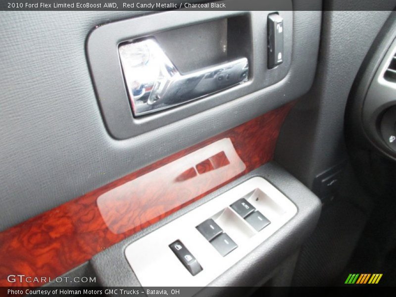 Red Candy Metallic / Charcoal Black 2010 Ford Flex Limited EcoBoost AWD