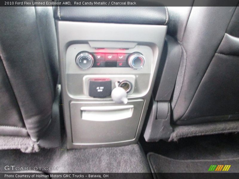 Red Candy Metallic / Charcoal Black 2010 Ford Flex Limited EcoBoost AWD
