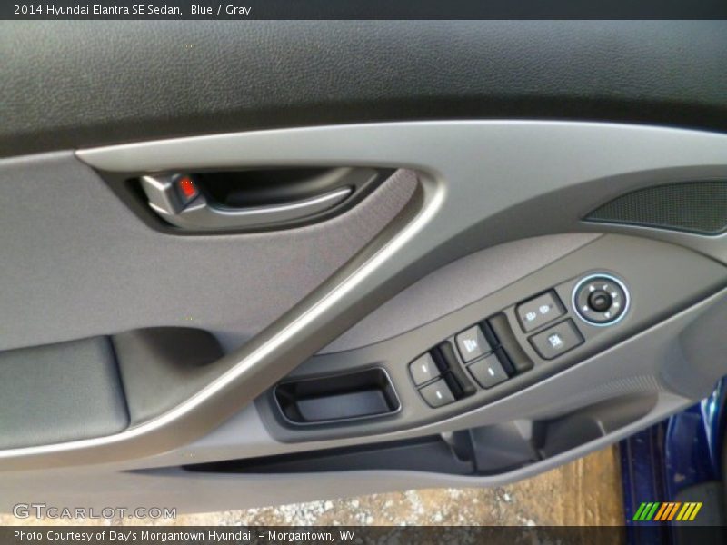 Blue / Gray 2014 Hyundai Elantra SE Sedan