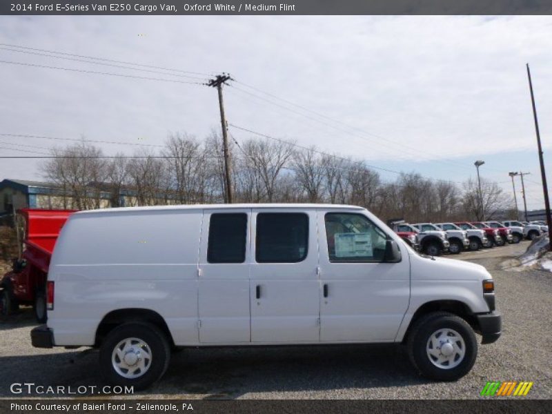 Oxford White / Medium Flint 2014 Ford E-Series Van E250 Cargo Van