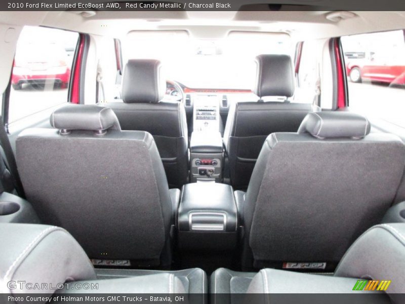 Red Candy Metallic / Charcoal Black 2010 Ford Flex Limited EcoBoost AWD