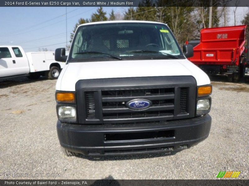 Oxford White / Medium Flint 2014 Ford E-Series Van E250 Cargo Van