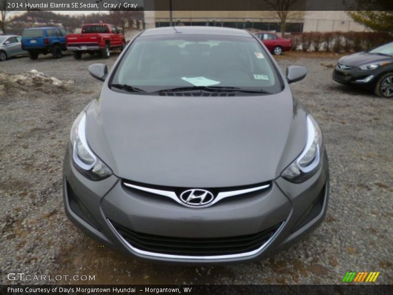 Gray / Gray 2014 Hyundai Elantra SE Sedan