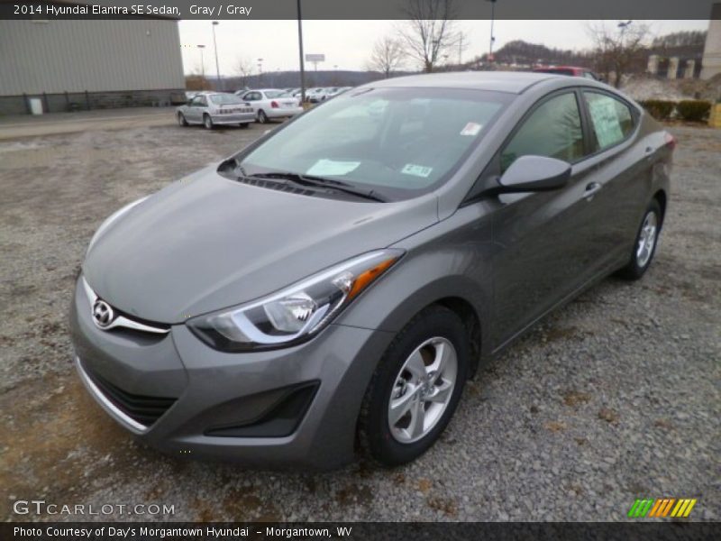 Gray / Gray 2014 Hyundai Elantra SE Sedan