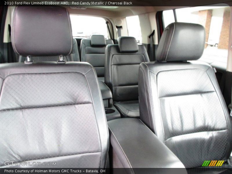 Red Candy Metallic / Charcoal Black 2010 Ford Flex Limited EcoBoost AWD